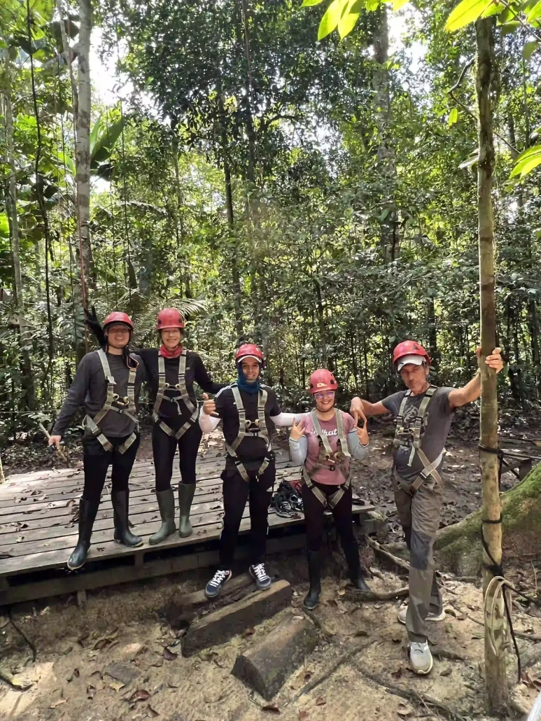 ADRENALINA EN EL DOSEL DE LA SELVA 