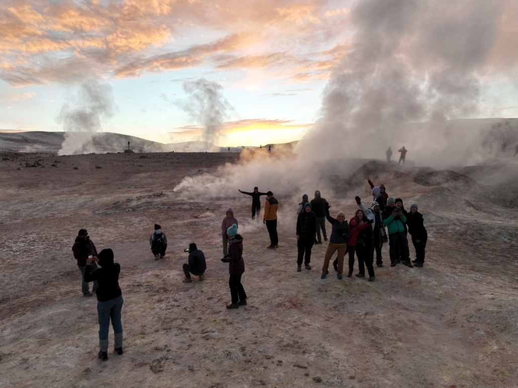 Fuego, Termales y Cielos Altiplánicos 